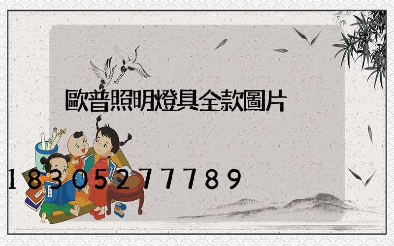 歐普照明燈具全款圖片