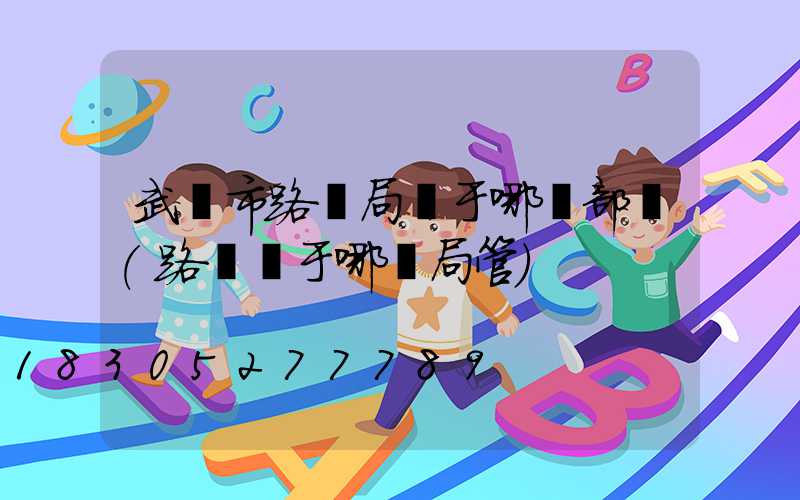 武漢市路燈局屬于哪個部門(路燈屬于哪個局管)