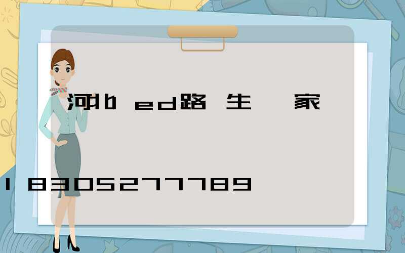 河北led路燈生產廠家