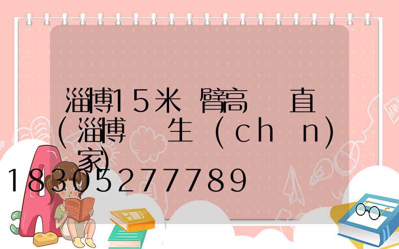 淄博15米雙臂高桿燈直銷(淄博燈桿生產(chǎn)廠家)