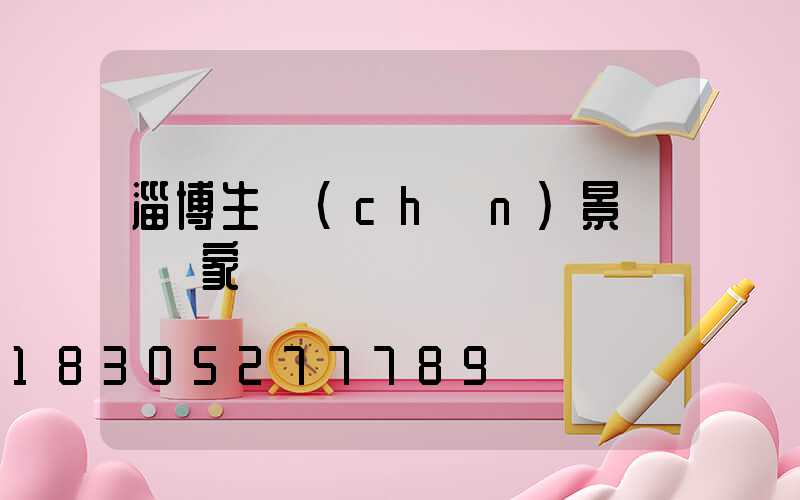 淄博生產(chǎn)景觀燈廠家