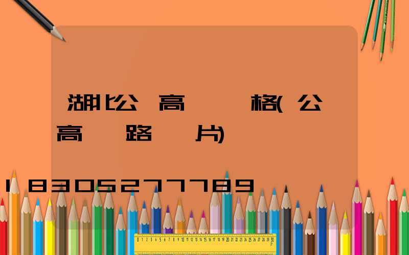 湖北公園高桿燈價格(公園高桿燈路燈圖片)