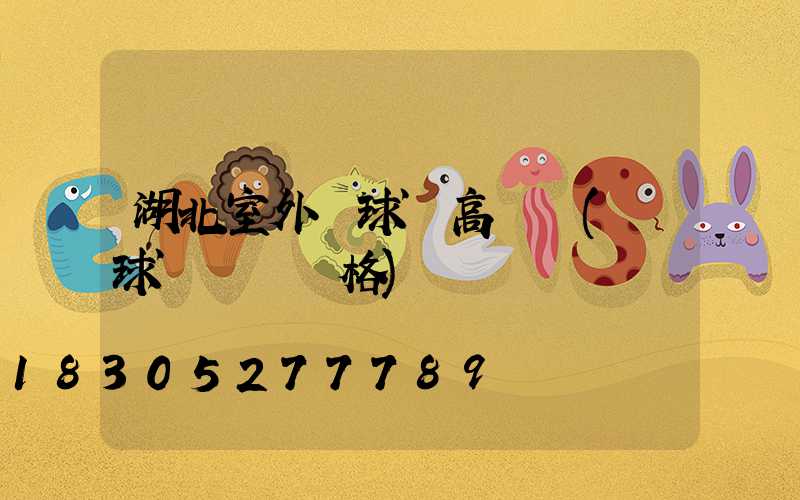 湖北室外籃球場高桿燈(籃球場燈桿價格)