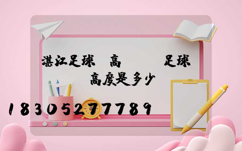 湛江足球場高桿燈(足球場燈桿標準高度是多少)