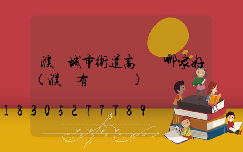 濮陽城市街道高桿燈哪家好(濮陽有燈會嗎)