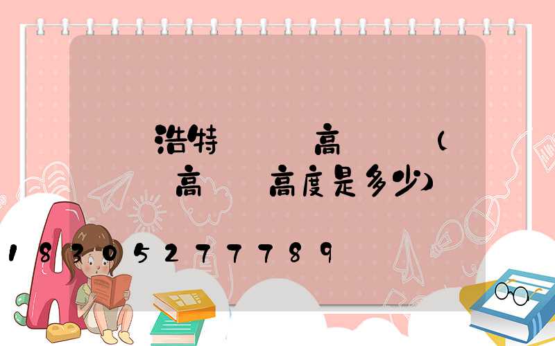 烏蘭浩特運動場高桿燈廠(運動場高桿燈高度是多少)