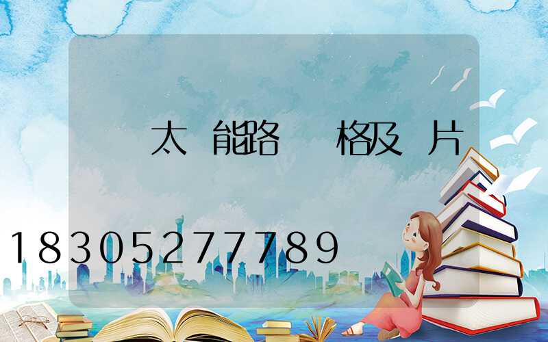 無桿太陽能路燈價格及圖片