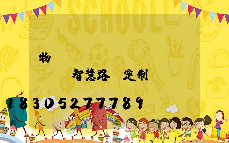 物聯(lián)網(wǎng)智慧路燈定制