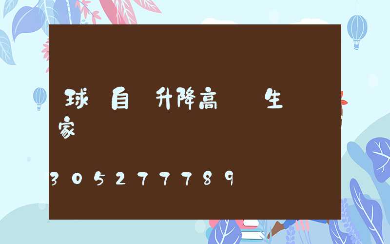 球場自動升降高桿燈生產廠家