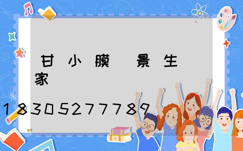 甘肅小區膜結構景觀生產廠家