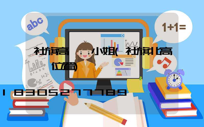 社旗高桿燈小姐(社旗北高桿燈位置)