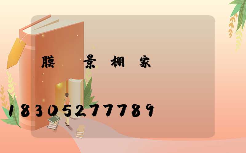 膜結構景觀棚廠家