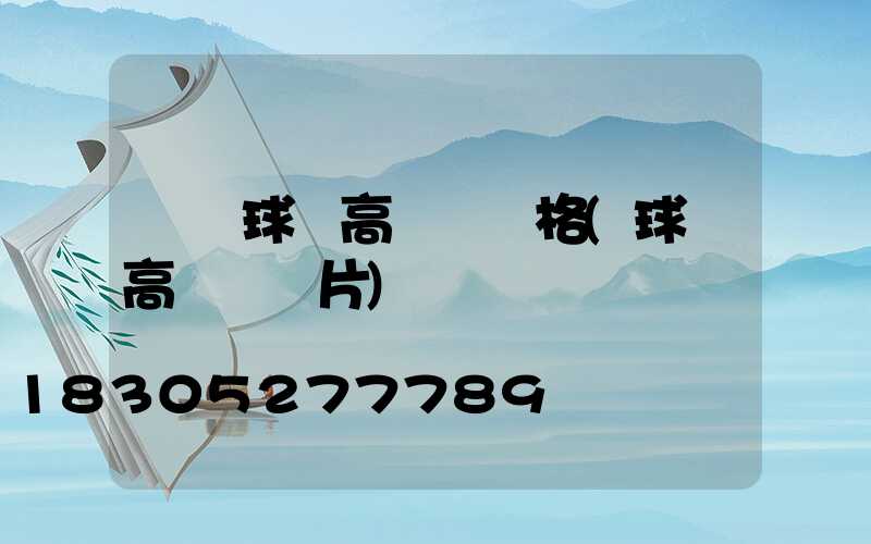 臨滄球場高桿燈價格(球場高桿燈圖片)