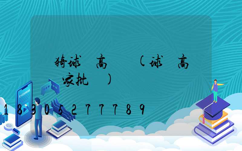 臨猗球場高桿燈(球場高桿燈廠家批發)