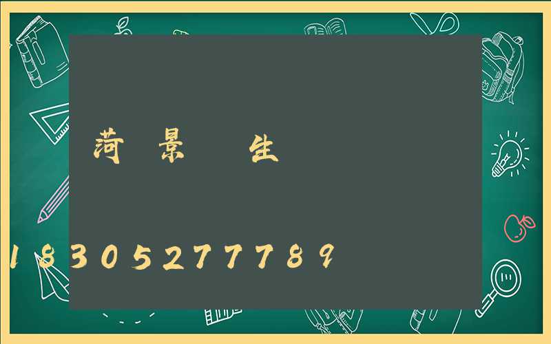 菏澤景觀燈生產