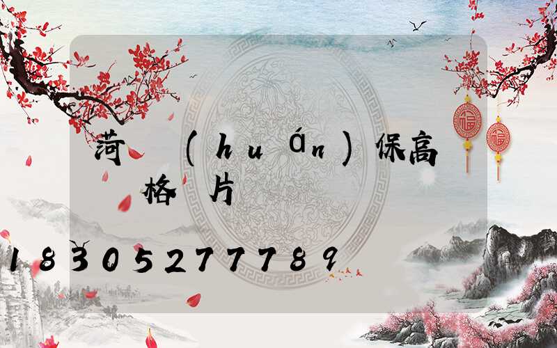 菏澤環(huán)保高桿燈價格圖片