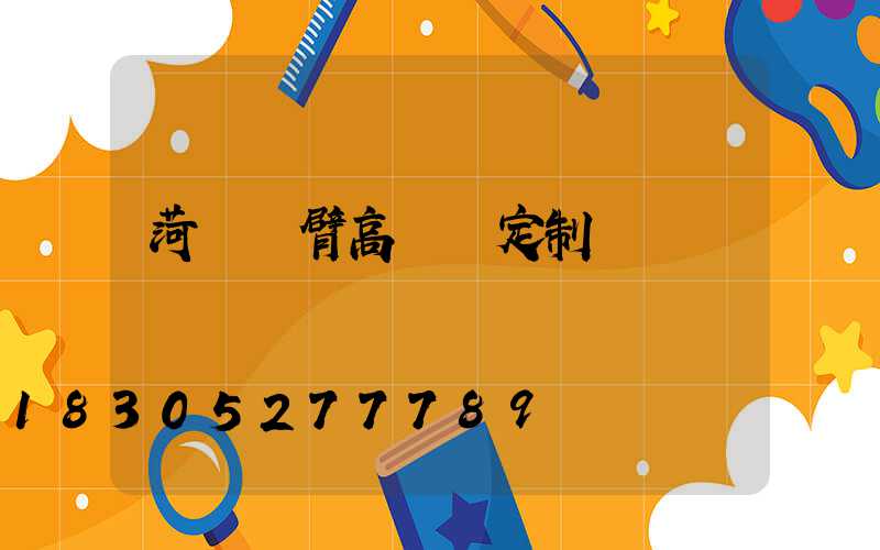 菏澤雙臂高桿燈定制