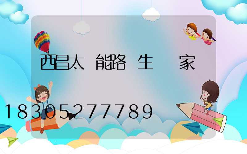 西昌太陽能路燈生產廠家