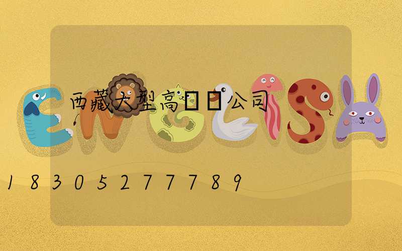 西藏大型高桿燈公司