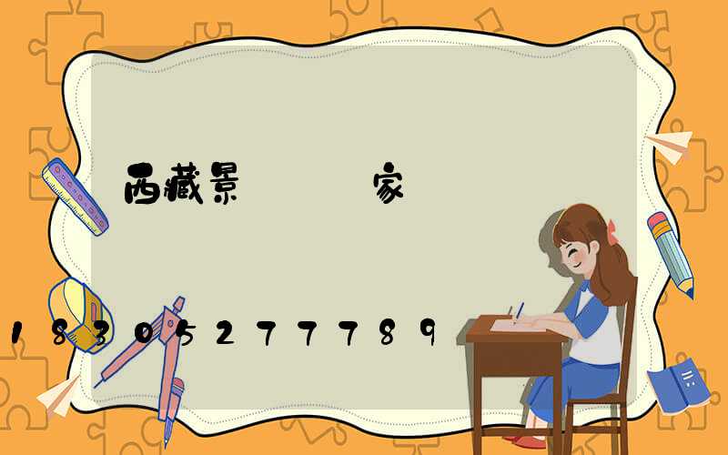 西藏景觀燈廠家設備