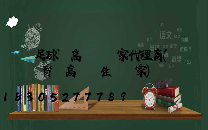 足球場高桿燈廠家代理商(體育場高桿燈生產廠家)