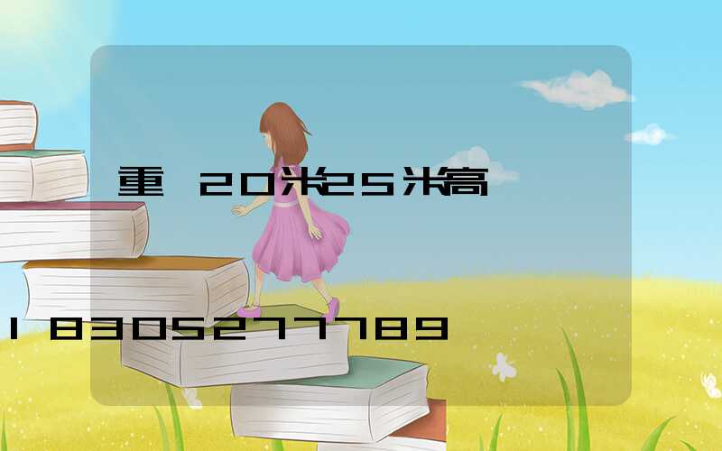 重慶20米25米高桿燈