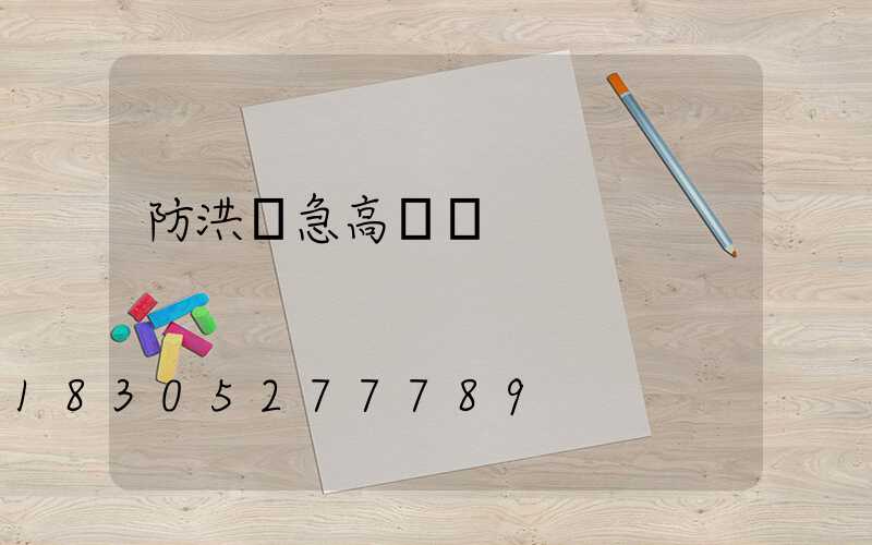 防洪應急高桿燈