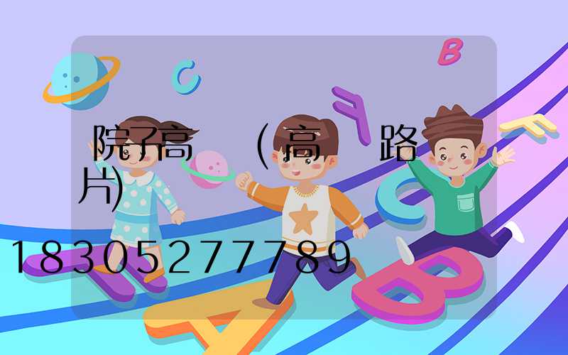 院子高桿燈(高桿燈路燈圖片)