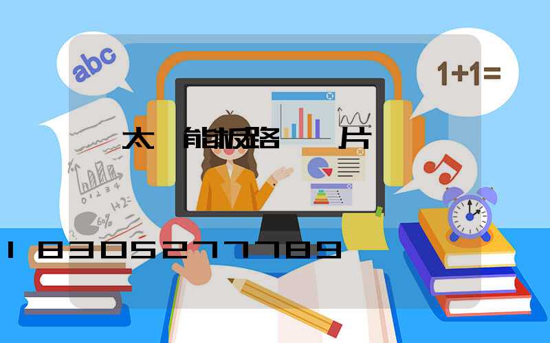 雙太陽能板路燈圖片