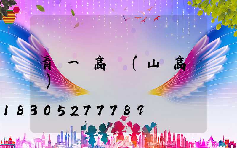 青島一體高桿燈(山東高桿燈)