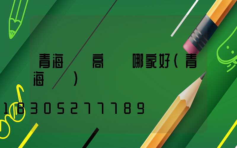 青海廣場高桿燈哪家好(青海燈會)