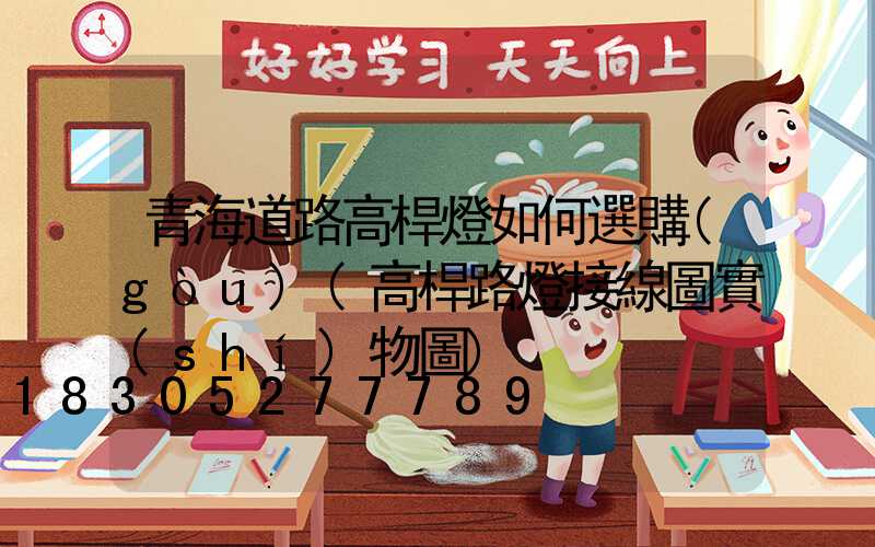 青海道路高桿燈如何選購(gòu)(高桿路燈接線圖實(shí)物圖)