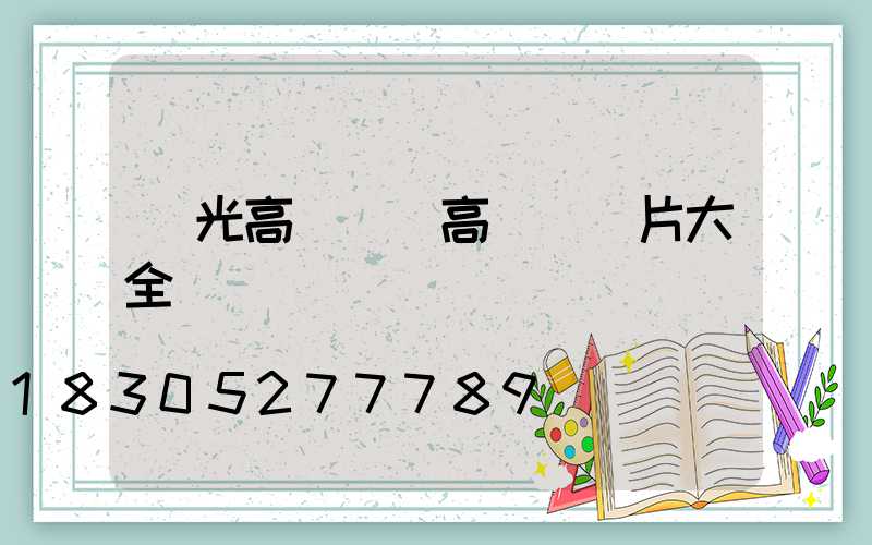 風光高桿燈(高桿燈圖片大全)