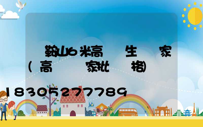 馬鞍山6米高桿燈生產廠家(高桿燈廠家批發價格)