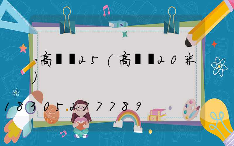 高桿燈25(高桿燈20米)