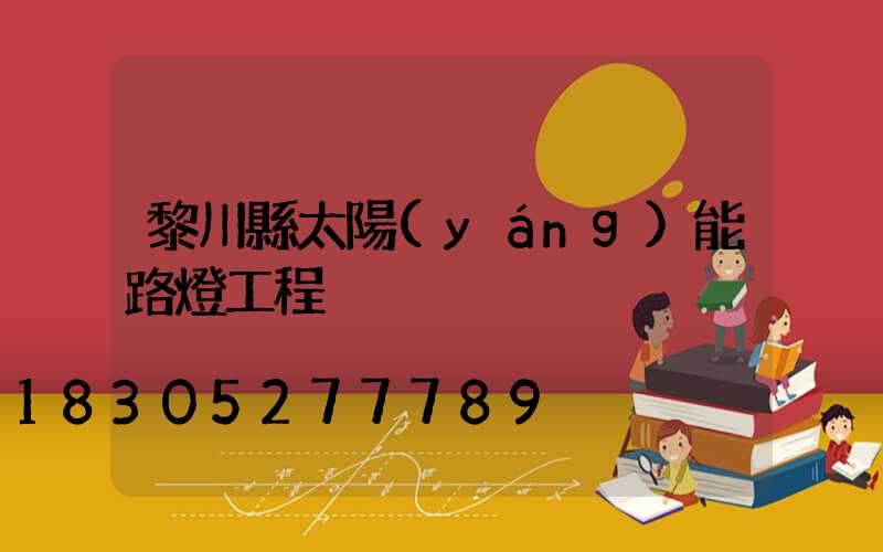 黎川縣太陽(yáng)能路燈工程